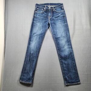 Levis 511 Mens Jeans 28x30 Slim Straight Dark Wash Western Workwear Tagged 29x32